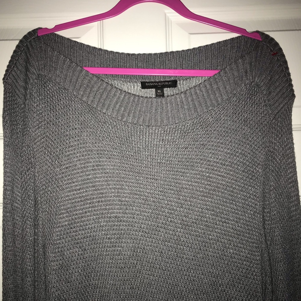 Banana Republic Grey Sweater Dress